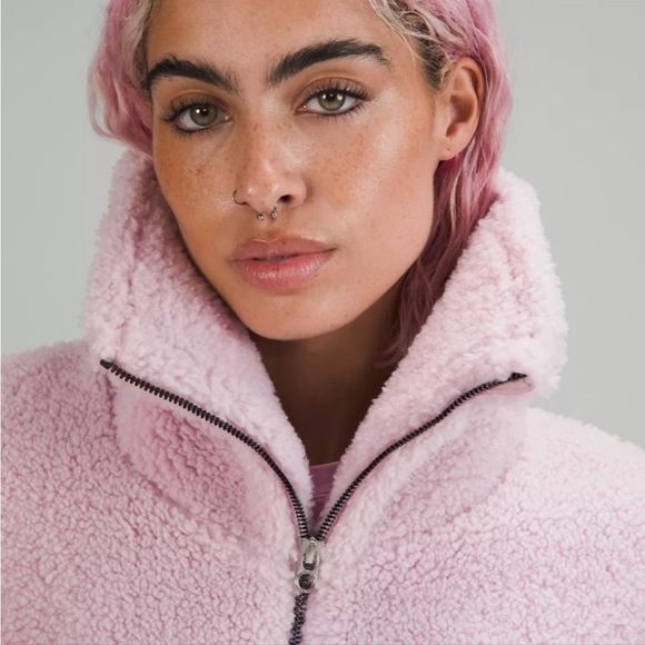 NWOT Lululemon Cinchable Fleece Zip Up - Picture 4 of 9